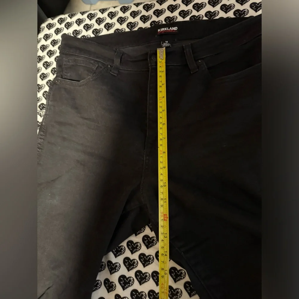 Kirkland signature women’s Black Jeans size 14 #003/12tt